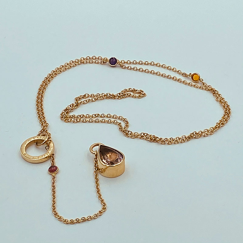 Ametrine Lariat necklace