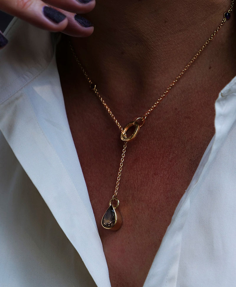 Ametrine Lariat necklace - Image 2